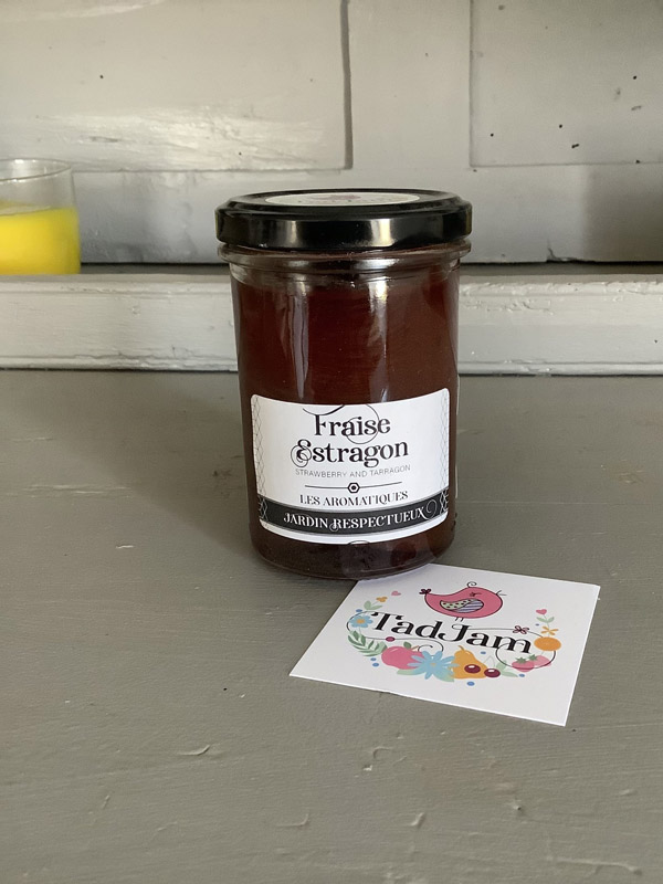 Confiture fraise estragon