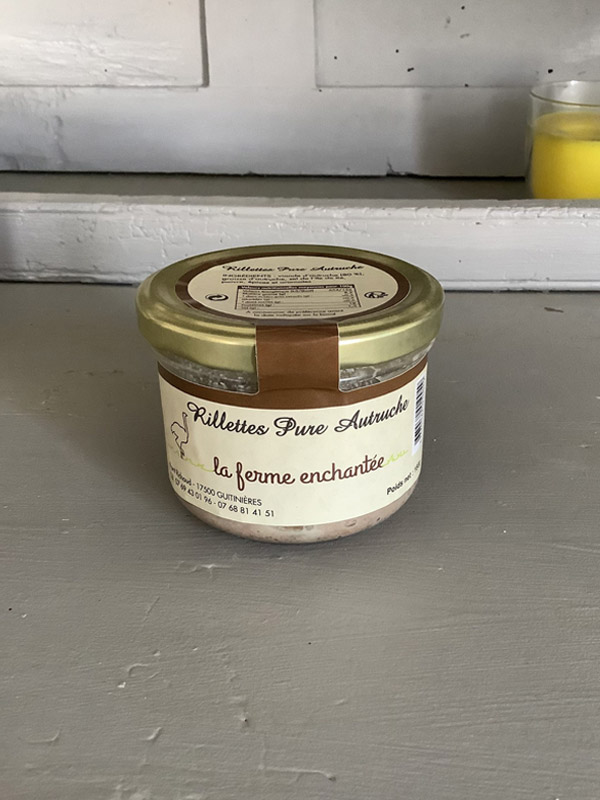 Rillettes Pure Autruche